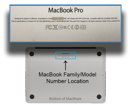 macbook model number